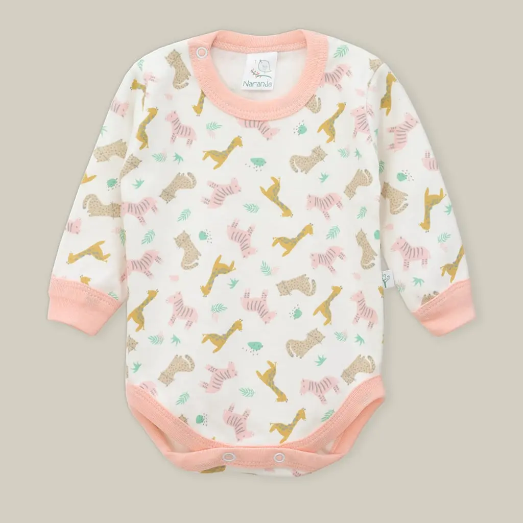 Body M/L estampado Naranjo