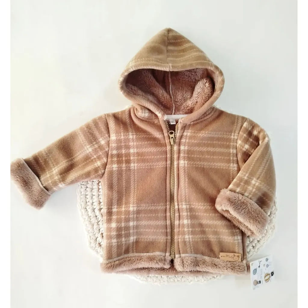 Campera Saco Polar Peluche bebe Mouly