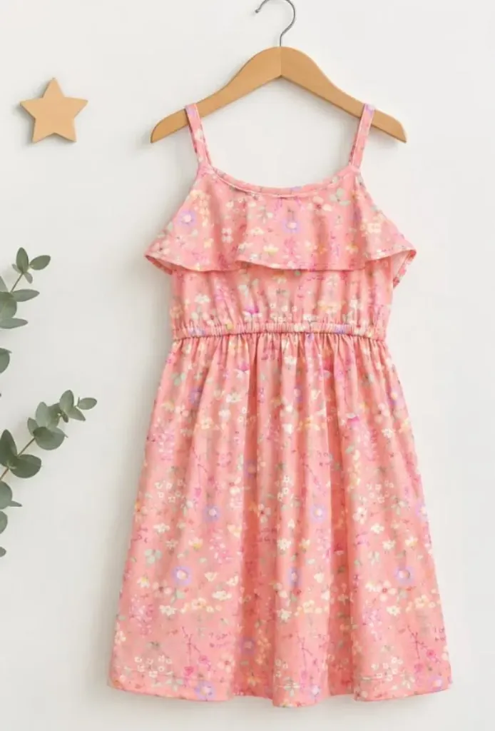 Vestido solero volados art 19 BM