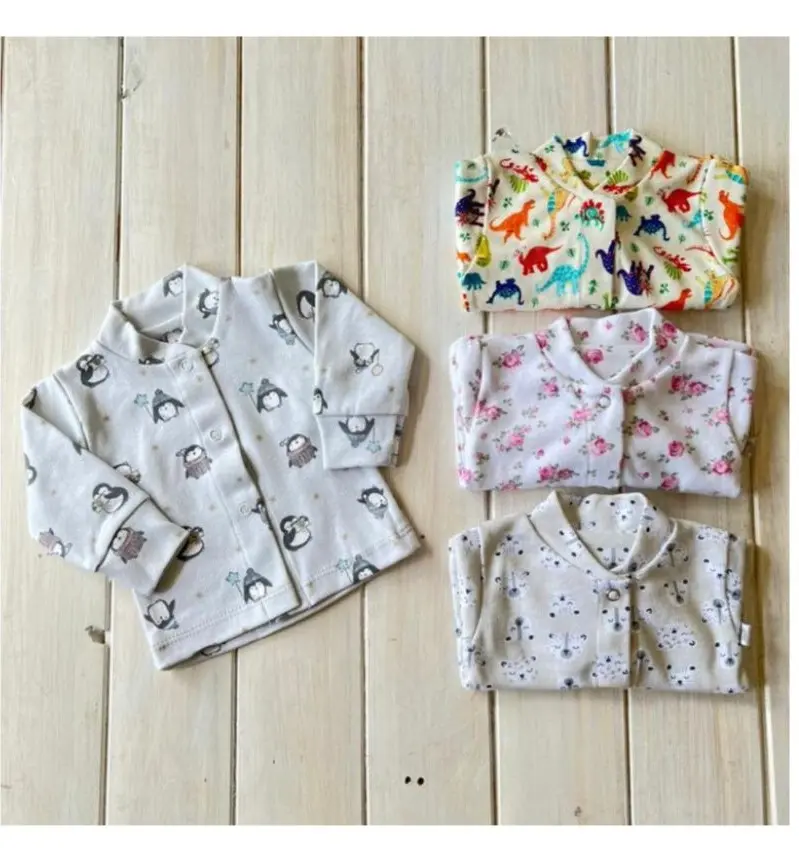 Campera algodón estampado bebe UPA (0, Nena)