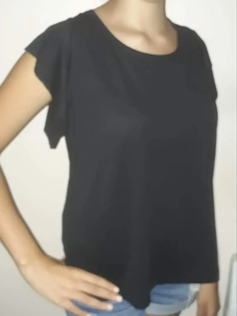 Remera mujer Luz D´Sera y Otras (2, Negro)