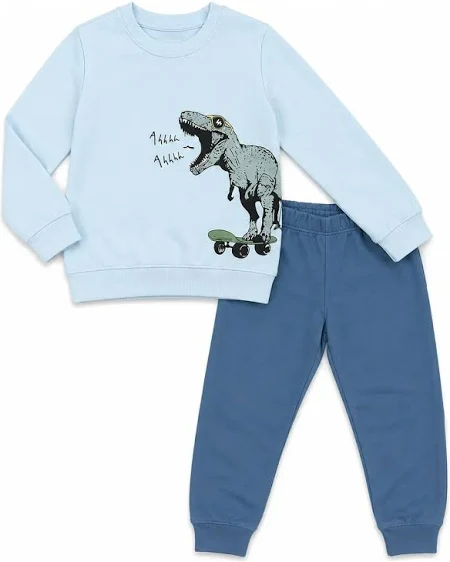 Pijama M/L niño Naranjo