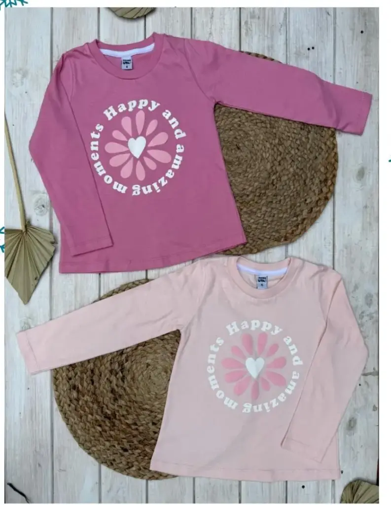 Remera M/L niña UPA 