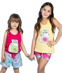 Pijama s/manga niña Bianca Secreta