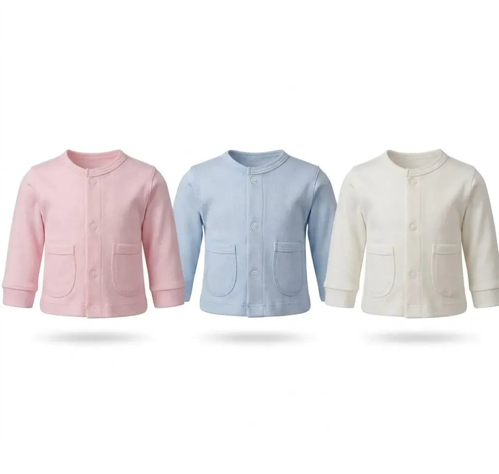 Campera Algodón Luz D´Sera bordada (00, Blanco)