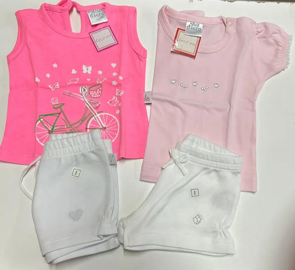 Conjunto short y remera Luz d´sera