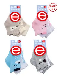 Zoquete x3 bebé Elemento (000)