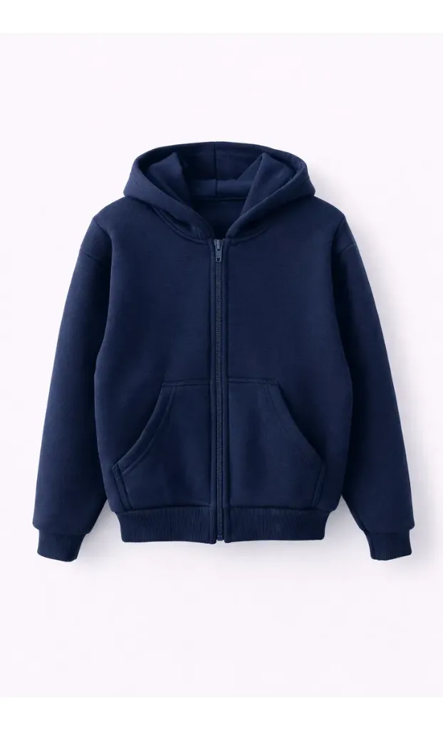 Campera jogging rústico azul