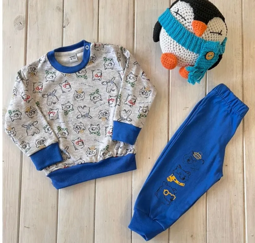 Pijama M/L animales varon UPA (9M)