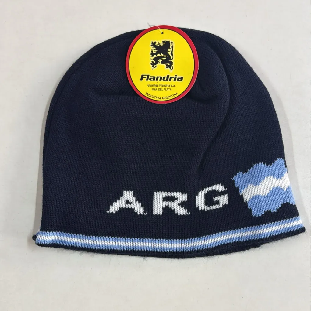 Gorro Argentina azul