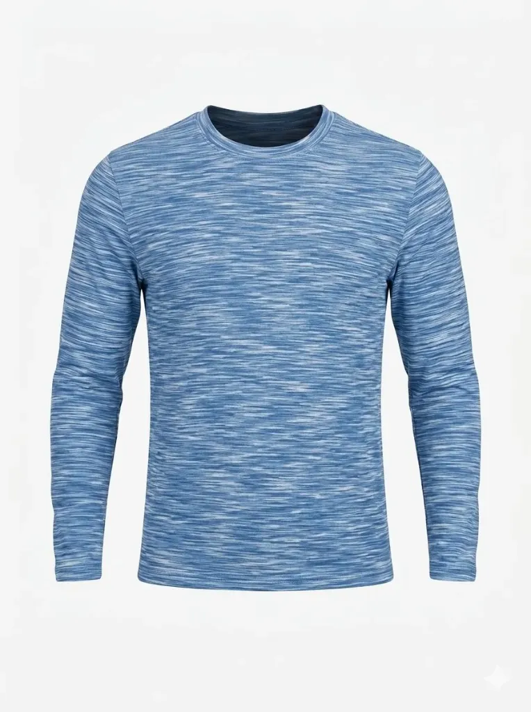Remera m/l jaspeada RyL kids