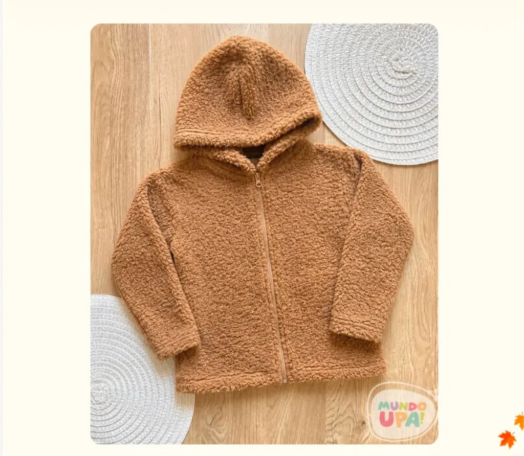Campera corderito niño