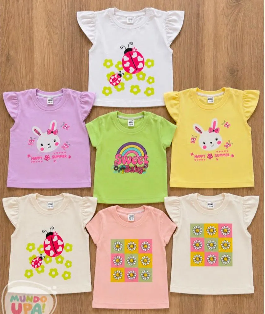 Remera M/C beba UPA (12/18)