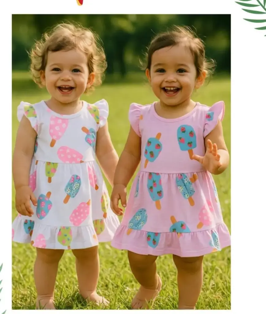 Vestido estampado beba UPA (12/18)
